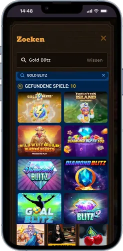 Gold Blitz zoeken